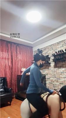 冷颜骑马驯化/闻舔白袜/长靴踩踏 JS250203-9