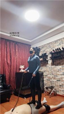 冷颜骑马驯化/闻舔白袜/长靴踩踏 JS250203-9