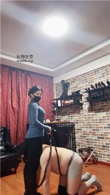 冷颜骑马驯化/闻舔白袜/长靴踩踏 JS250203-9