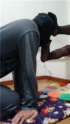 思纯性感黑丝诱惑脚下奴才 JS250203-11