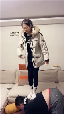 埋汰骑马骑脖-白袜踩踏蹂躏 JS250203-5