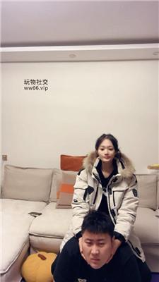 埋汰骑马骑脖-白袜踩踏蹂躏 JS250203-5