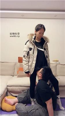 埋汰骑马骑脖-白袜踩踏蹂躏 JS250203-5