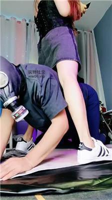 美柠面具呼吸控制-贝壳头胯下辱 JS250128-2