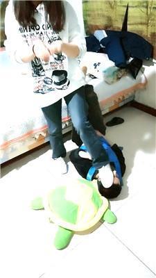 银南女帝暴力惩罚偷懒家务奴下 JS250127-16