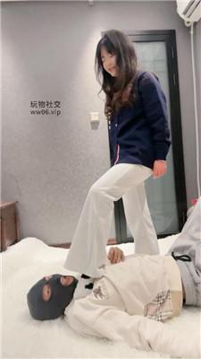 猴歌白袜脚踩踏/捂脸窒息-抽耳光 bf50302