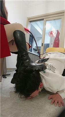 薇薇骑马清理脏长靴-重度鞭打 JS250214-39