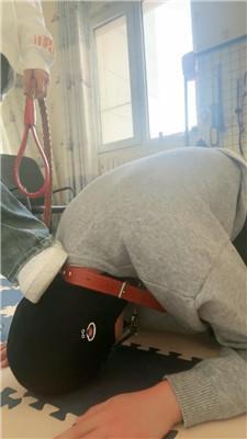 海绵大大小白鞋白棉袜蹂躏踩-玉足狂舔 JS250213-19