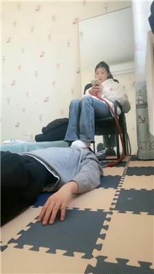 海绵大大小白鞋白棉袜蹂躏踩-玉足狂舔 JS250213-19