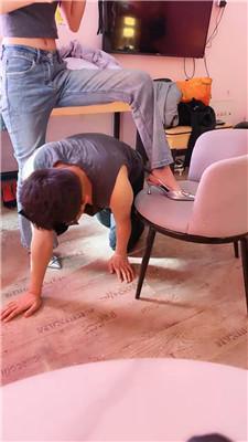 小七鞭打滴蜡耳光/清理鞋底辱骂 JS250213-18