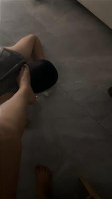 蝴蝶酸臭脚狂舔喂酸奶 JS250213-14