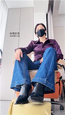 冷颜臭白袜短靴灯 250207-6