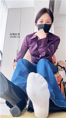 冷颜臭白袜短靴灯 250207-6