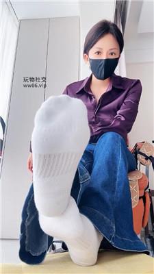 冷颜臭白袜短靴灯 250207-6