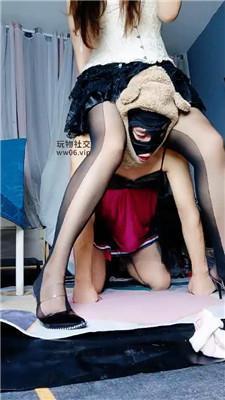 美柠黑丝高跟诱惑CD奴 JS250209-2