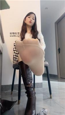 漫漫大人香水厚丝靴灯锁绿龟羞辱 250202-21