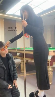 女生也能很暴力台球助教S的惩罚 JS250216-10