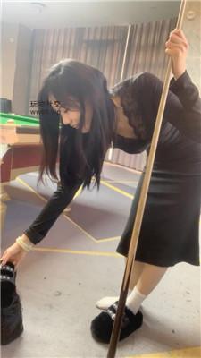 女生也能很暴力台球助教S的惩罚 JS250216-10