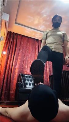 冷颜短靴白棉袜气味辱废物 bf50352