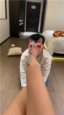 白兔毛拖鞋捂白袜jio虐奶狗 bf50691