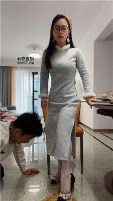 南月女神胯下物化家具奴-脚下喂食 JS250224-24