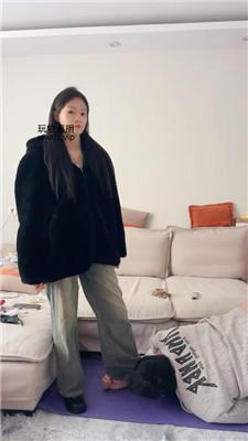 埋汰皮鞋玉足踩虐胖狗 JS250224-4