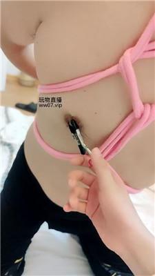 黑心小魔女洛丽塔S-捆绑虐乳滴蜡/舔闻脏鞋白丝 JS250224-6