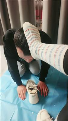 娜S超臭棉袜气味辱 JS250222-7