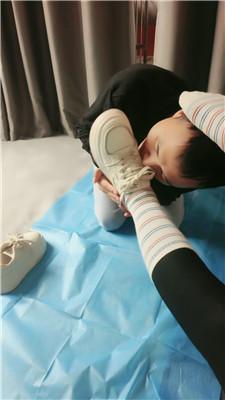 娜S超臭棉袜气味辱 JS250222-7