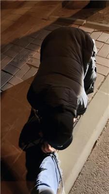 大小姐S深夜户外捆绑遛狗 JS250220-26