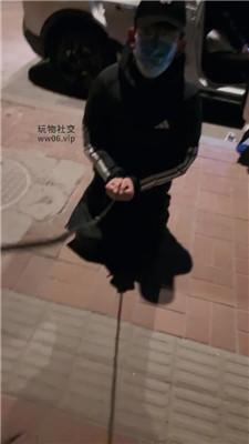 大小姐S深夜户外捆绑遛狗 JS250220-26