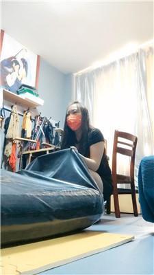 东营天香百合束缚床窒息 JS250220-31