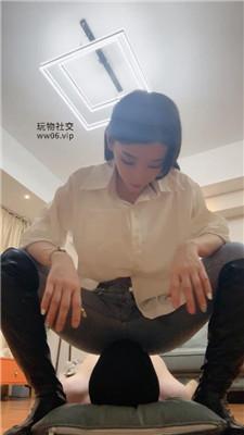 领主掐乳/牛仔裤坐脸/长靴踩踏 bf50506