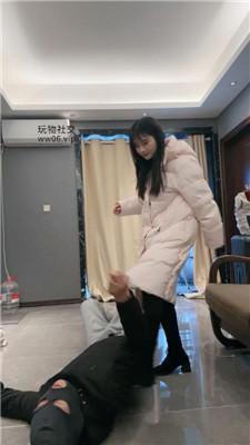 猴歌粉色系女生-脏鞋踩踏/抽耳光 bf50461