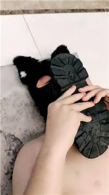 艾佳大人伺候沐足-清理脏皮鞋白袜 JS250301-29