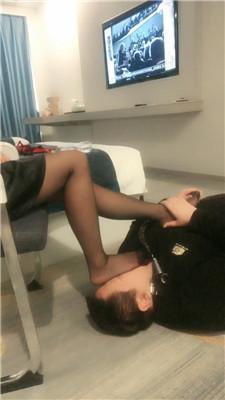 冰色圣水泡黑丝-清理脏高跟短靴 JS250302-1