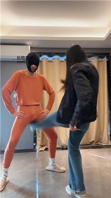 狗哥帆布鞋踩踏/手捂口鼻/踢裆 bf50872