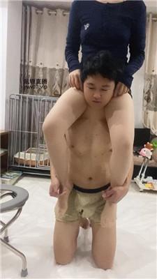 纯情恶魔滴蜡/骑狗背/肉丝脚踢踹 JS250301-17