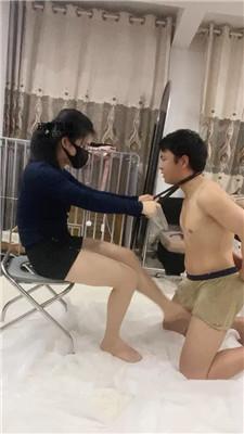 纯情恶魔滴蜡/骑狗背/肉丝脚踢踹 JS250301-17