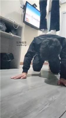 沐沐大大小白鞋白袜踩踏喂食 JS250306-21