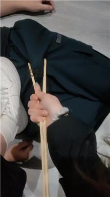 沐沐大大小白鞋白袜踩踏喂食 JS250306-21