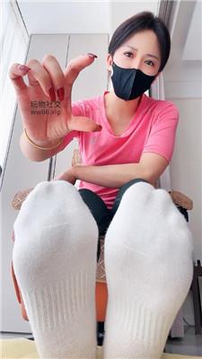 冷颜白棉袜香水粗口乳母 250305-9