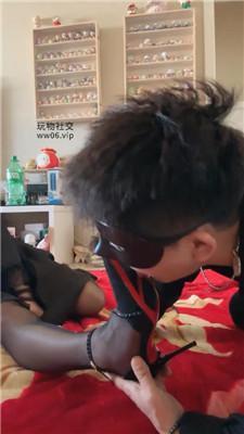 曦颜虐乳/掐脖窒息/黑丝高跟虐 JS250305-30