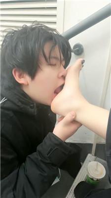 伊潼户外商场-楼梯间调情侣奴 JS250305-32