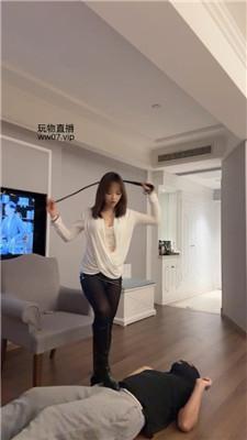 Mico兔高跟长靴黑丝踢踹踩-重度鞭打 bf50942