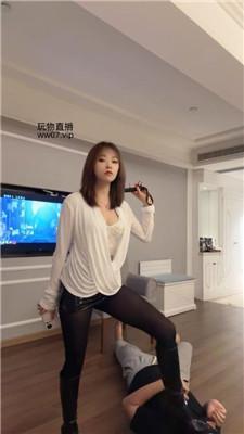 Mico兔高跟长靴黑丝踢踹踩-重度鞭打 bf50942