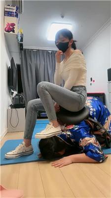 暴主母畜-囚禁狗笼-舔帆布鞋船袜-狗链遛狗 JS250303-34