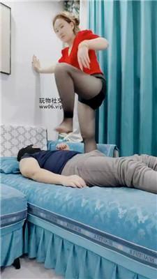 李老师黑丝全体重踩踏 JS250113-13