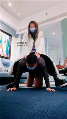 青竹转胯狗爬/长靴踩踏/白短袜气味辱 JS250113-18