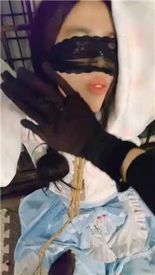 喵酱紫捆绑狗笼/丝袜塞嘴/香蕉插嘴/腿绞 bf49324